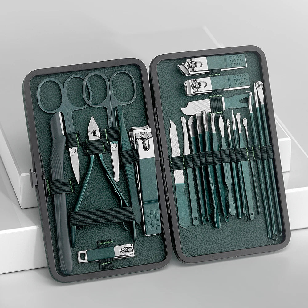 BetterMaleCare™ Green Men's Nail Grooming Set